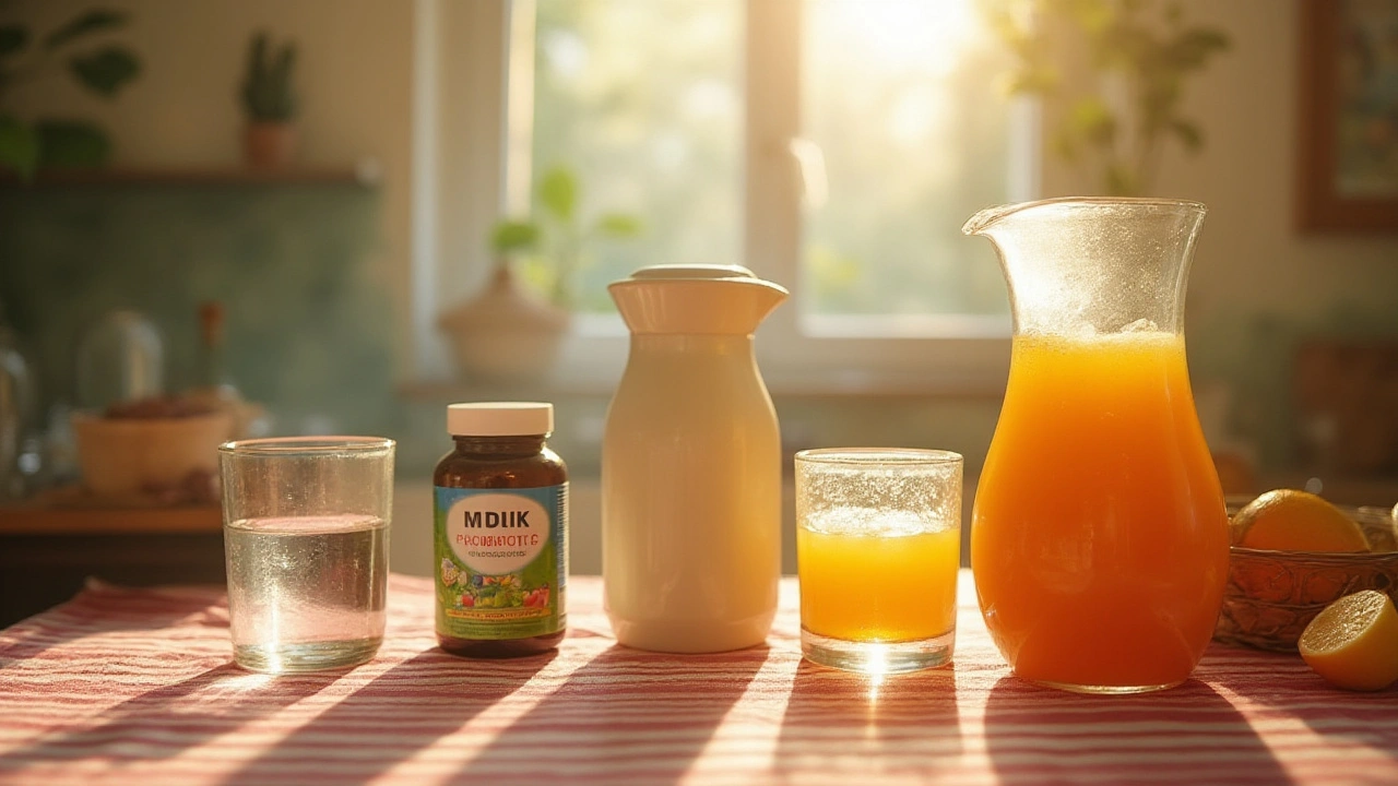 Čím zapíjet probiotika: nejlepší nápoje a tipy pro správné užívání