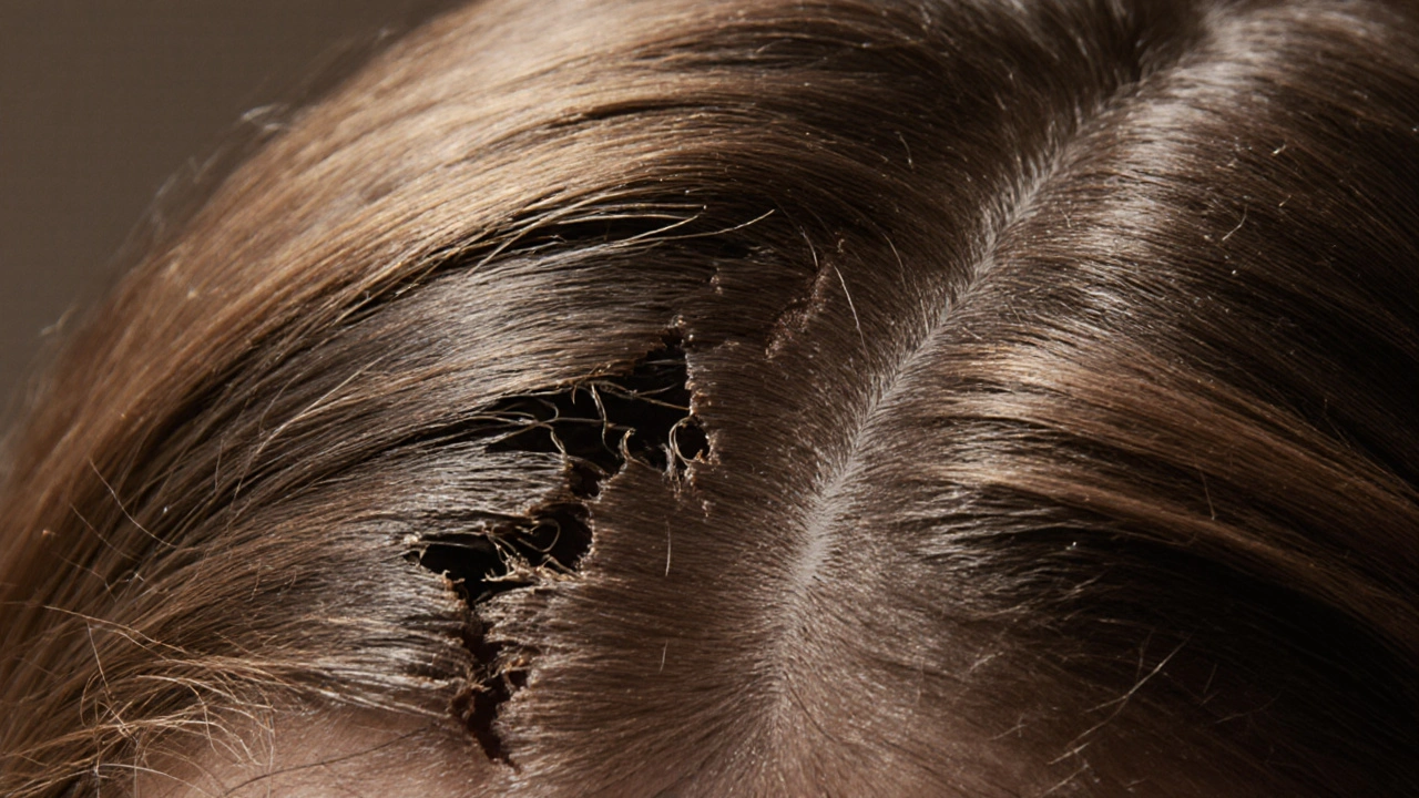 Co je to vlasový keratin a jak funguje na poškozené vlasy?