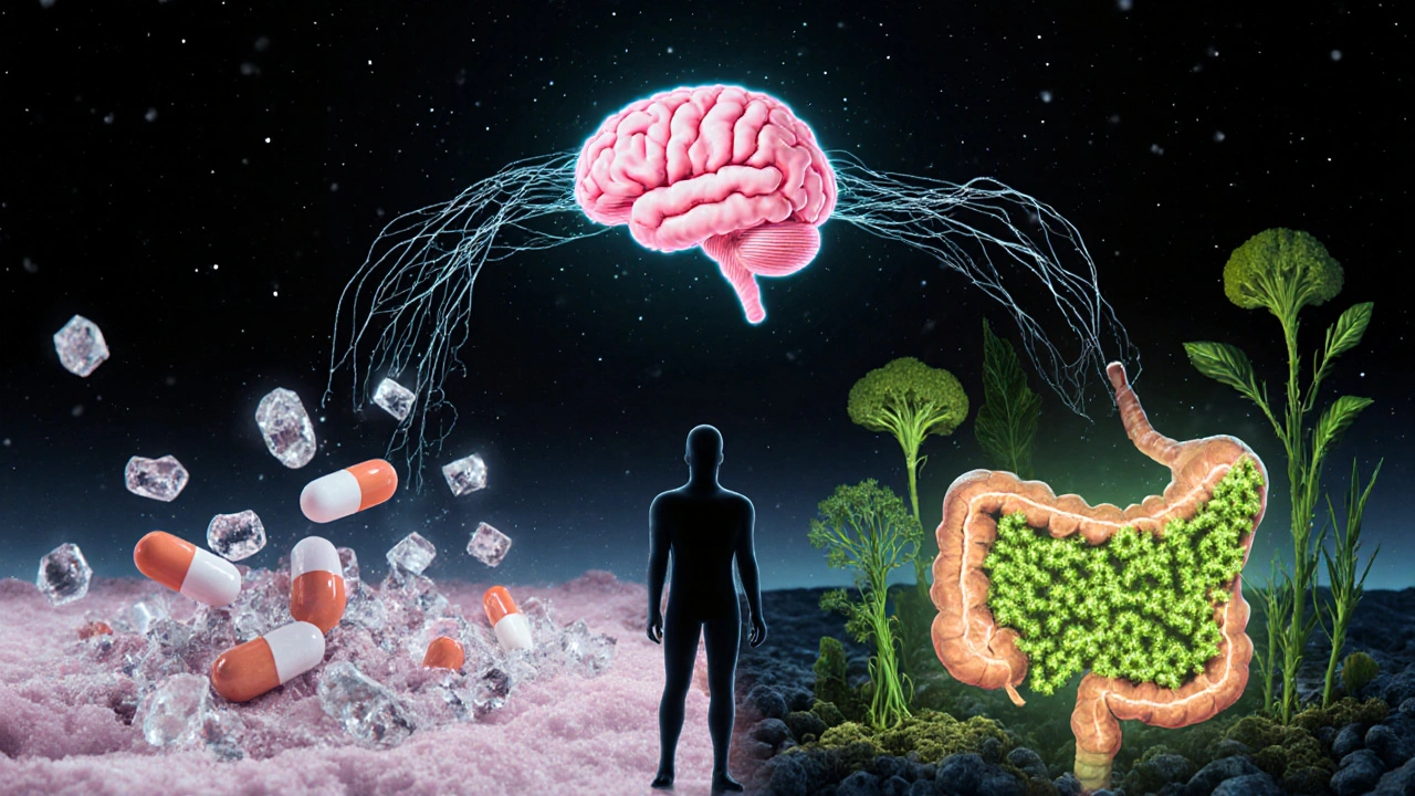Člověk mezi chaosem a harmonií střev: škodlivé látky vs. živá mikroflóra
