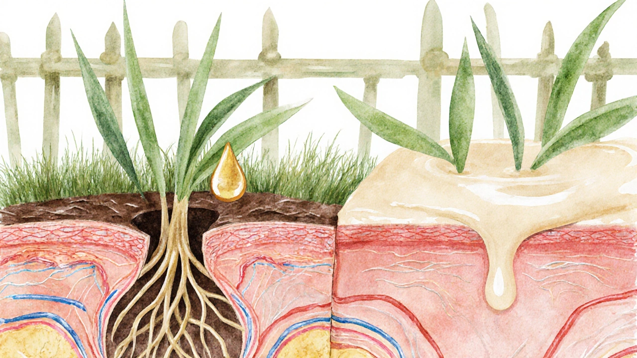 Kůže jako zahrada: sérum jako hnojivo a krém jako ochrana.