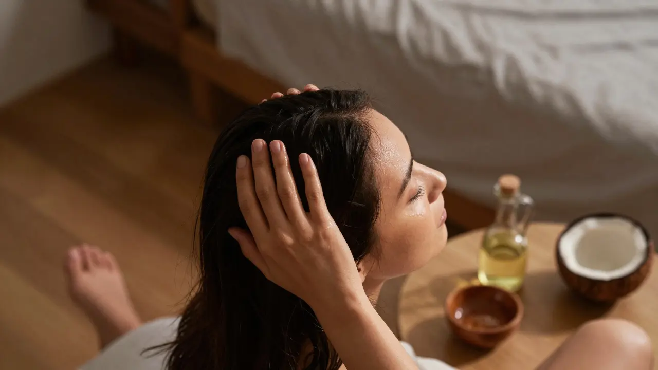 Jak si masírovat pokožku hlavy pro zdravější vlasový kůži a růst vlasů