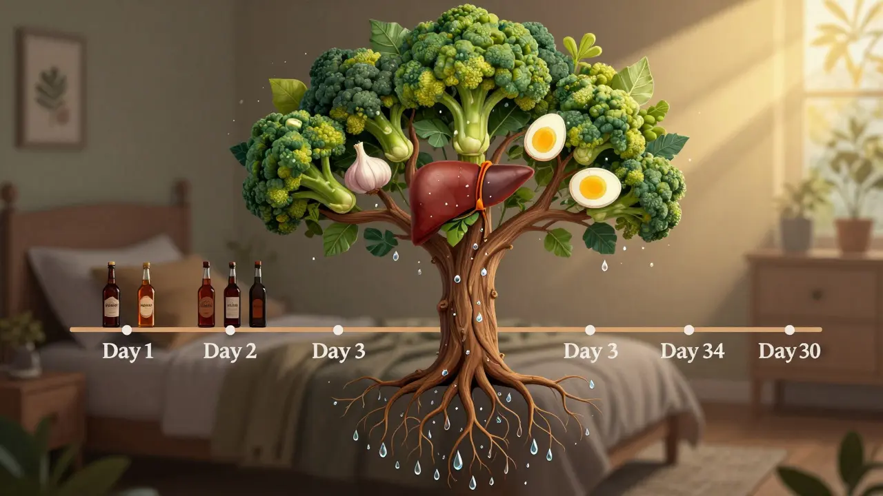 Strom rozvoje jater během 30 dní: od škodlivých návyků k zdravému životnímu stylu.