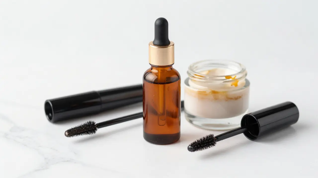 Zkažená kosmetika: oxidované sérum a oddělený krém