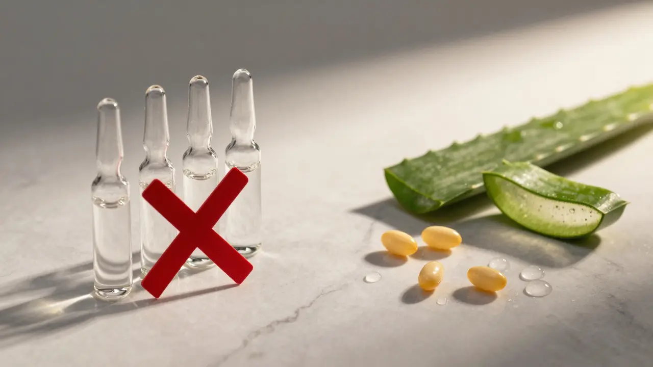 Bezpečné a nebezpečné ingredience pro péči po peelingu